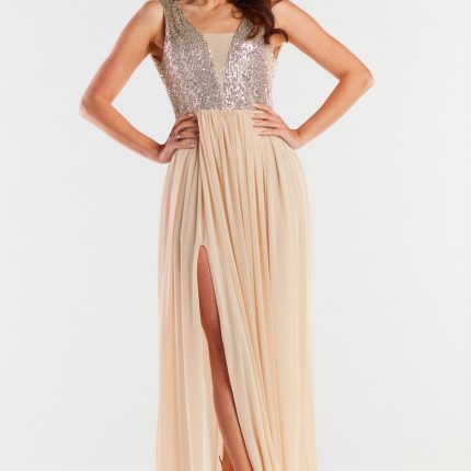 Langes Kleid model 174302 awama  (XL)