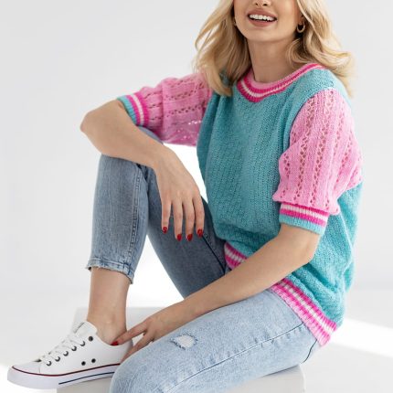 Kurzarm Pullover model 178641 PeeKaBoo  (Universal)
