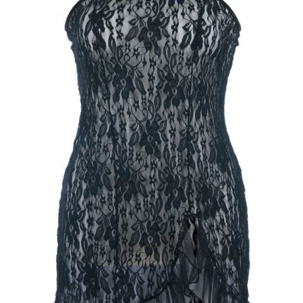 schwarzes Chemise SB/1009 42/44 Sexy Base