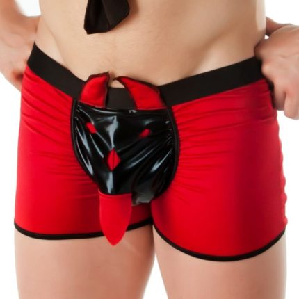 rot/schwarzer Boxershorts SW/108 L/XL Andalea Sexy Work Kollektion