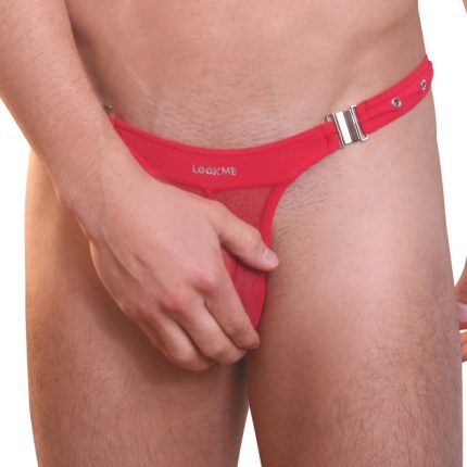 roter Männer String Open Spirit 32-57 XL von Look Me