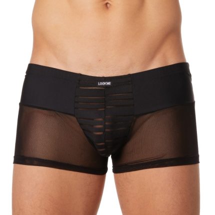 schwarze Herren Boxer Short 2906-67 von Look Me