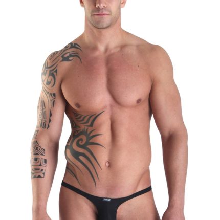 schwarzer Männer String-Tanga Sunny 96-57 XL von Look Me