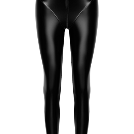 F332 Wetlook Leggings - L