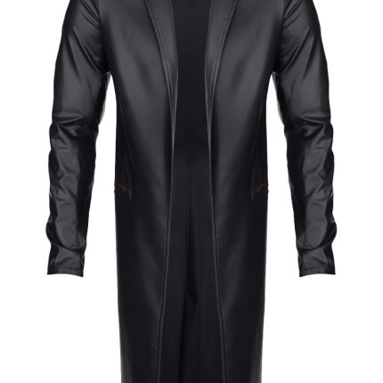 Herren Mantel RMSergio001 schwarz - S