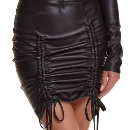 schwarzer Rock BRAmelia001 von Demoniq Black Rose 2.0 Collection