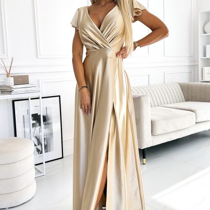 Langes Kleid model 190638 Numoco  (XS) - Größe XS