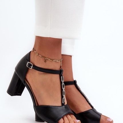 Sandalen mit Absatz model 198199 Step in style  (38) - Größe 38