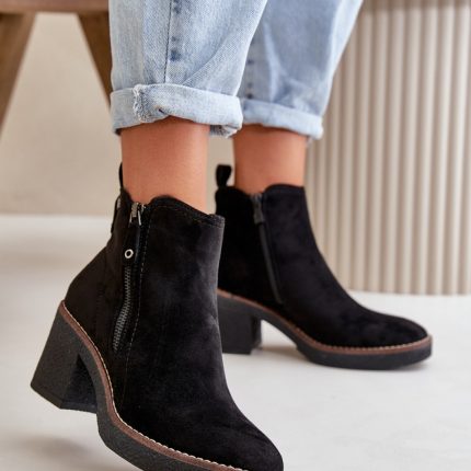 Stiefeletten mit Absatz model 199079 Step in style  (36) - Größe 36