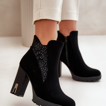 Stiefeletten mit Absatz model 199287 Step in style  (40) - Größe 40