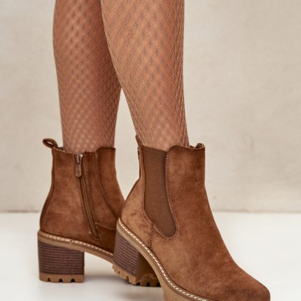Stiefeletten mit Absatz model 199296 Step in style  (40) - Größe 40
