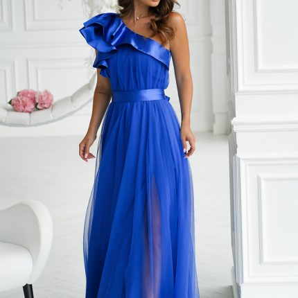 Langes Kleid model 200243 Bicotone  (34) - Größe 34