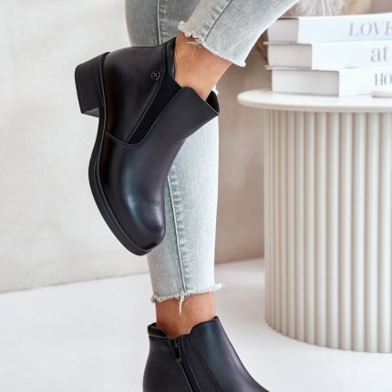 Stiefeletten mit Absatz model 201683 Step in style  (36) - Größe 36