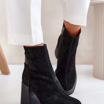 Stiefeletten mit Absatz model 201684 Step in style  (36) - Größe 36