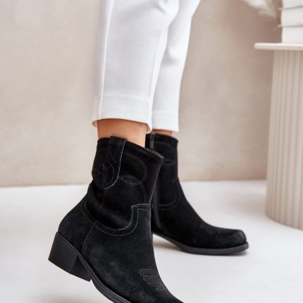 Stiefeletten mit Absatz model 201694 Step in style  (37) - Größe 37