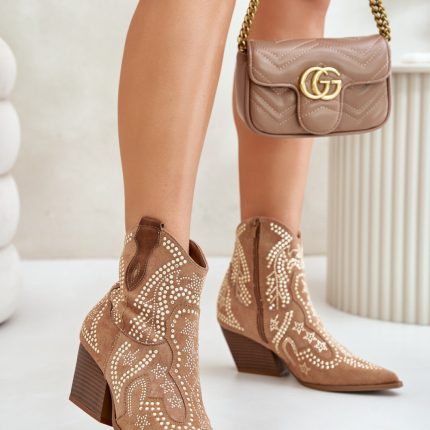 Stiefeletten mit Absatz model 201891 Step in style  (39) - Größe 39