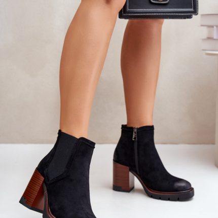 Stiefeletten mit Absatz model 202127 Step in style  (38) - Größe 38