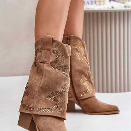 Stiefeletten mit Absatz model 202168 Step in style  (37) - Größe 37