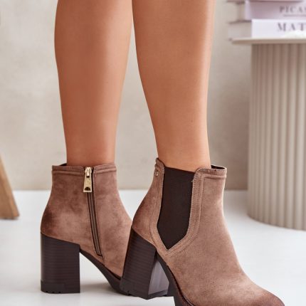 Stiefeletten mit Absatz model 202170 Step in style  (40) - Größe 40