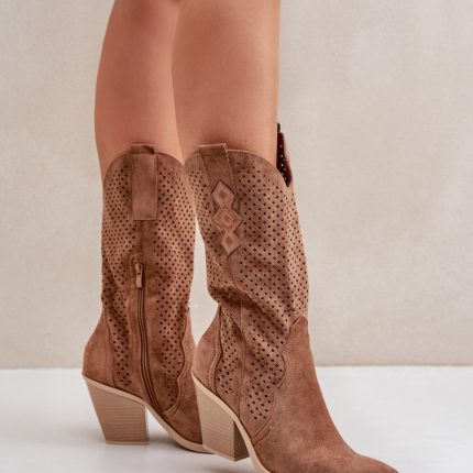 Stiefeletten mit Absatz model 204749 Step in style  (40) - Größe 40