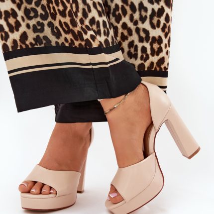 Sandalen mit Absatz model 209909 Step in style  (40) - Größe 40