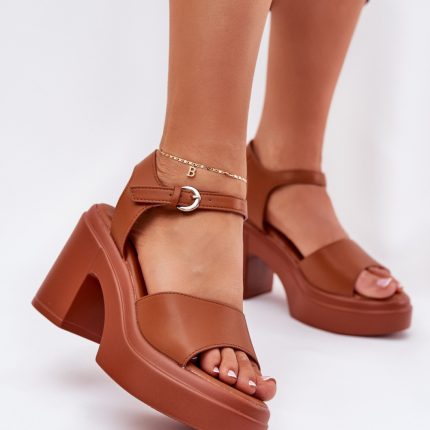 Sandalen mit Absatz model 209923 Step in style  (39) - Größe 39