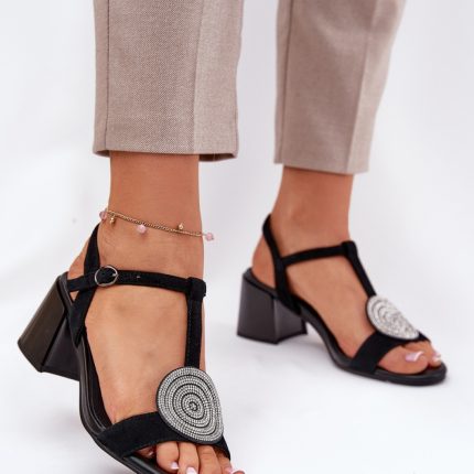 Sandalen mit Absatz model 211368 Step in style  (37) - Größe 37