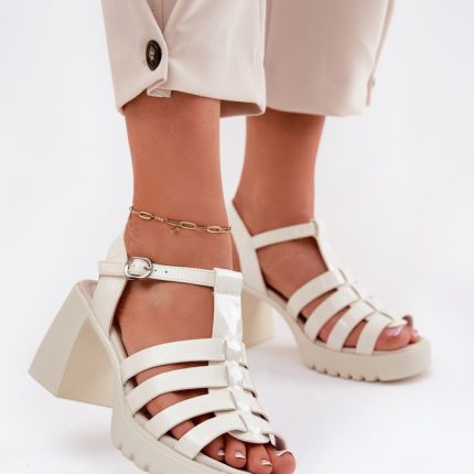 Sandalen mit Absatz model 212575 Step in style  (36) - Größe 36
