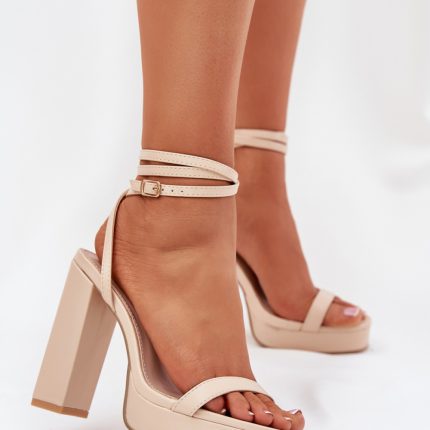 Sandalen mit Absatz model 212820 Step in style  (39) - Größe 39
