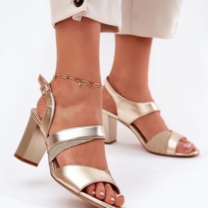 Sandalen mit Absatz model 212907 Step in style  (38) - Größe 38