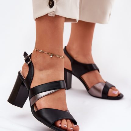 Sandalen mit Absatz model 212908 Step in style  (38) - Größe 38