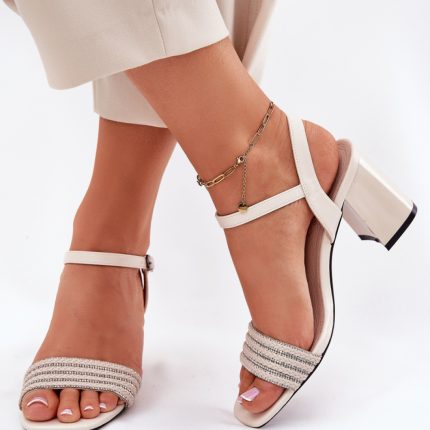 Sandalen mit Absatz model 213018 Step in style  (37) - Größe 37