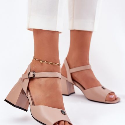 Sandalen mit Absatz model 213185 Step in style  (36) - Größe 36