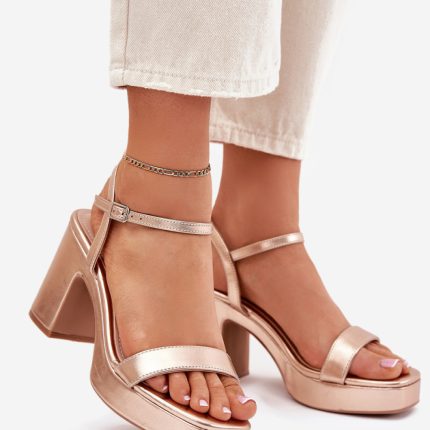 Sandalen mit Absatz model 214092 Step in style  (40) - Größe 40