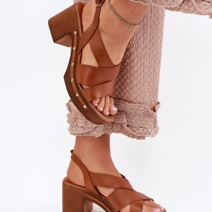 Sandalen mit Absatz model 214390 Step in style  (37) - Größe 37