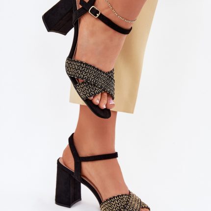 Sandalen mit Absatz model 214687 Step in style  (36) - Größe 36