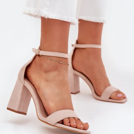 Sandalen mit Absatz model 215702 Step in style  (38) - Größe 38