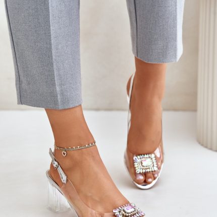 Sandalen mit Absatz model 215722 Step in style  (37) - Größe 37