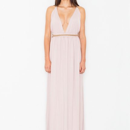 Langes Kleid Model 60699 - Größe XL