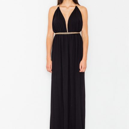 Langes Kleid Model 60701 - Größe M