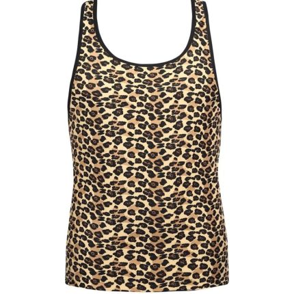 Herren Tank Top 053550 leopard - XL - Größe XL