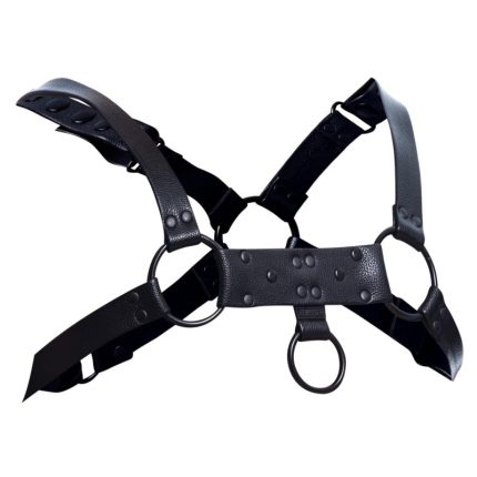 schwarzer Brust-Harness 01 - OS - Größe 01