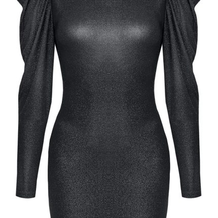 schwarzes Minikleid CADR005 - S - Größe S