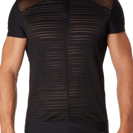 schwarzes Herren T-Shirt 906-81 - S - Größe S