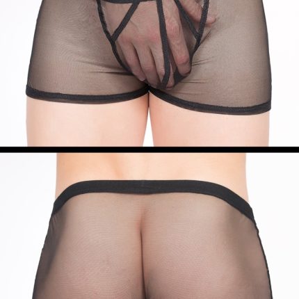 schwarze Boxer Short Malibu 2 92-67 von Look Me - Größe 92