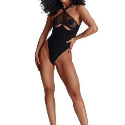 schwarzer Body LXTrini001 von Demoniq LadyX
