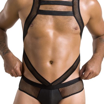 schwarzer Body 045 von Passion - Größe 045