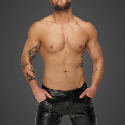 Snake wetlook Shorts H068 von Noir Handmade Alpha Collection