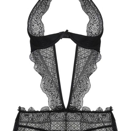schwarzes Chemise PA595276 von Passion Devil Collection