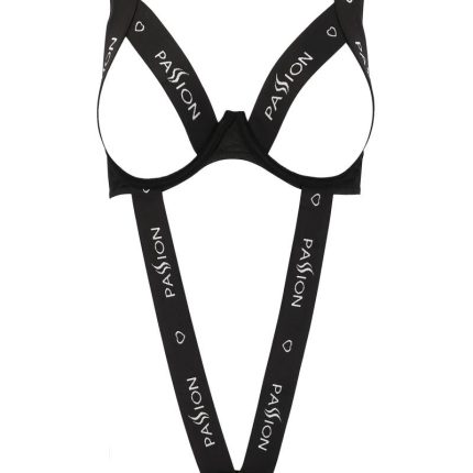 schwarzer Body PA595618 von Passion Devil Collection
